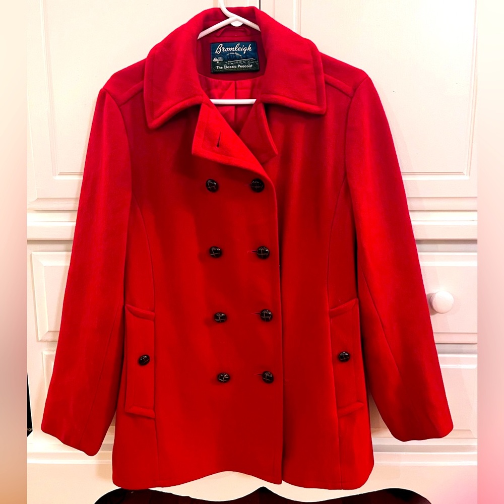 Vintage Bromleigh Wool Peacoat
